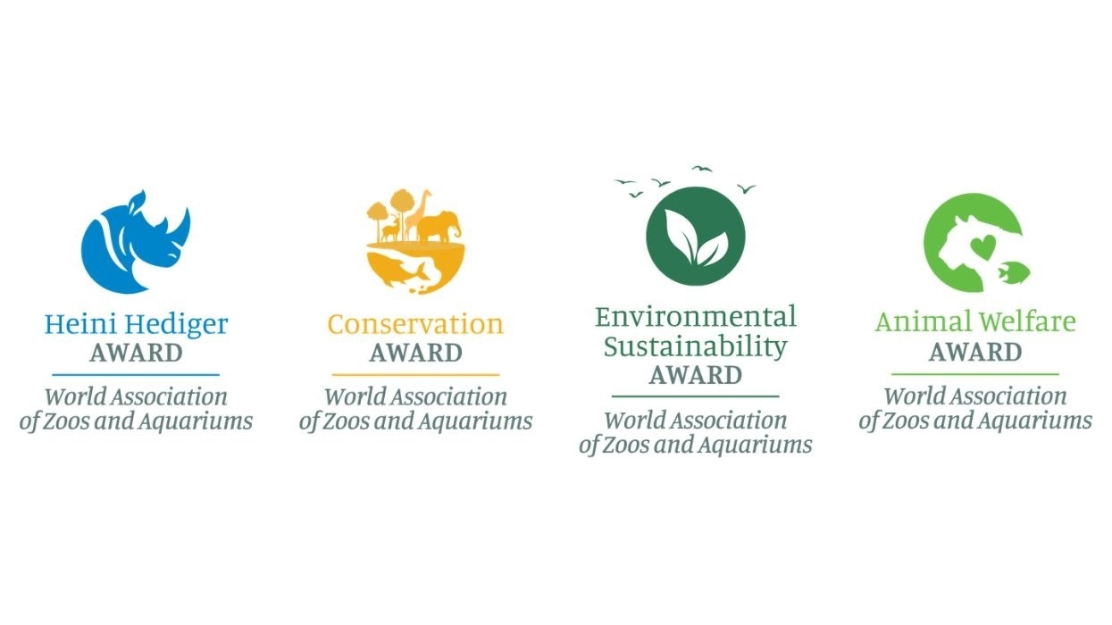 Four zoo awards: Heini Hediger, Conservation, Environmental Sustainability, Animal Welfare.