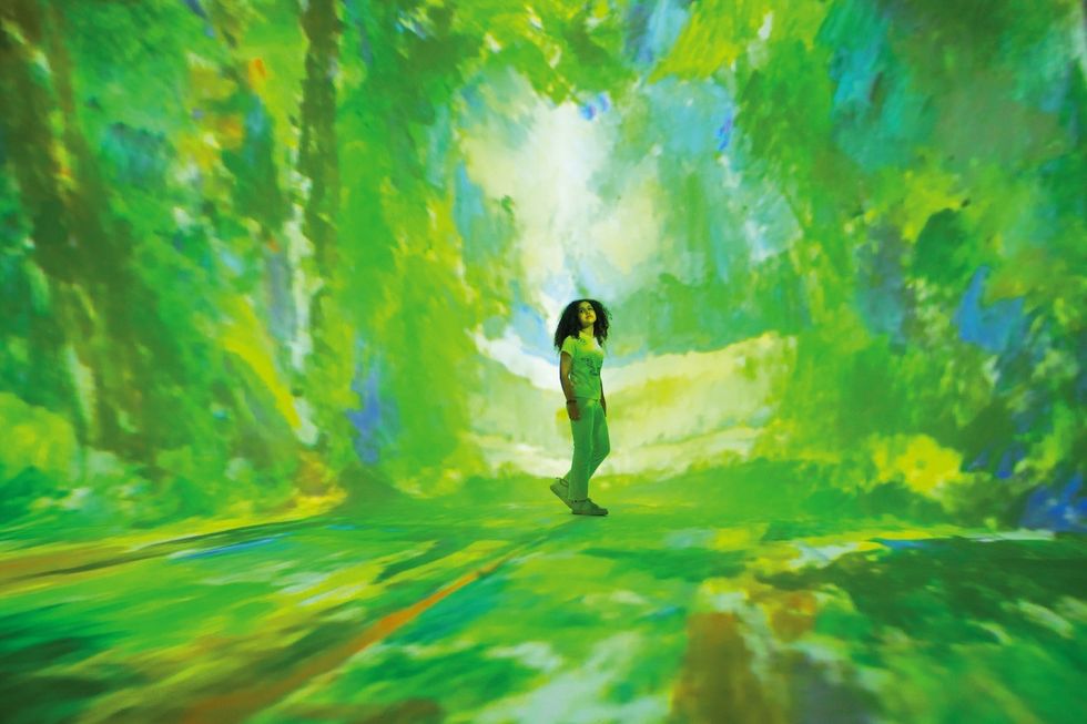 frameless immersive art experience london