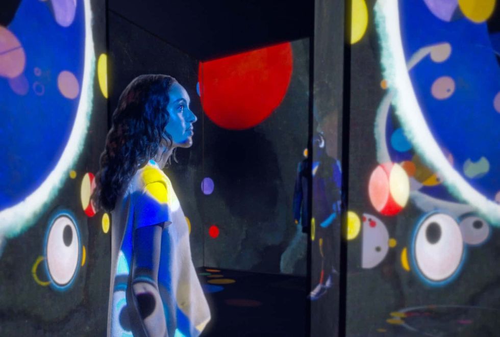 frameless immersive art london