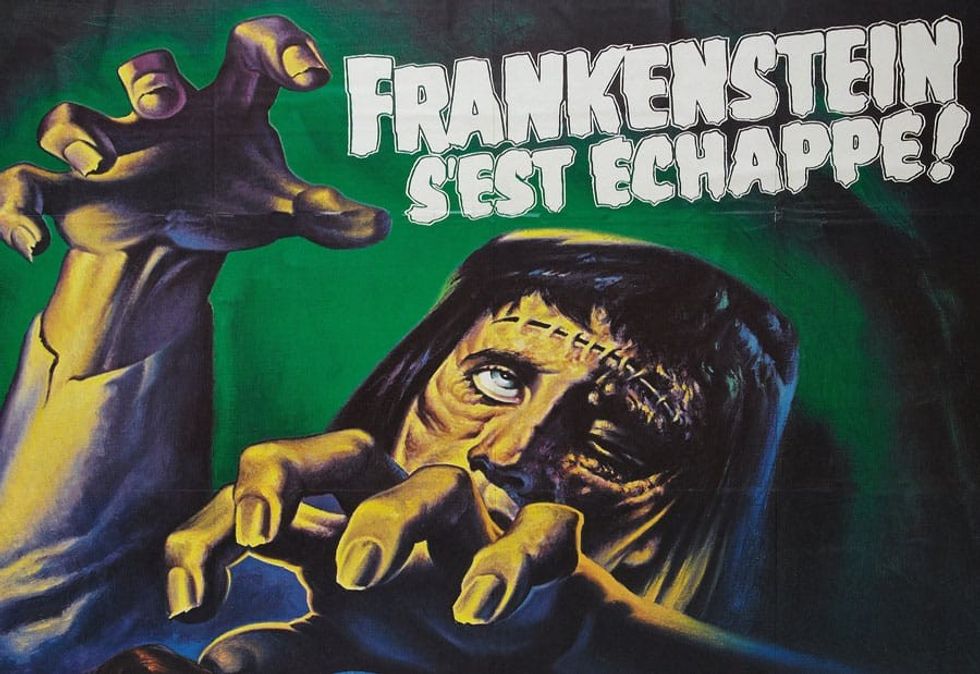 Frankenstein french poster
