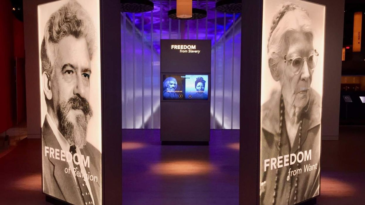 freedom display at bible museum washington