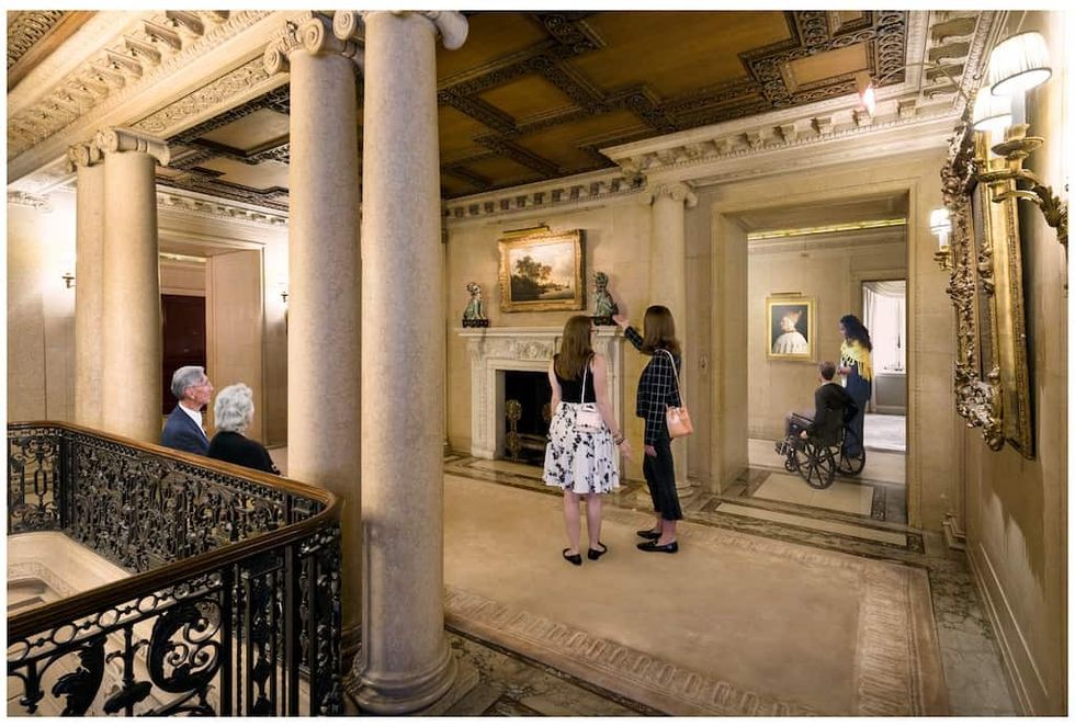 Frick Collection second floor rendering