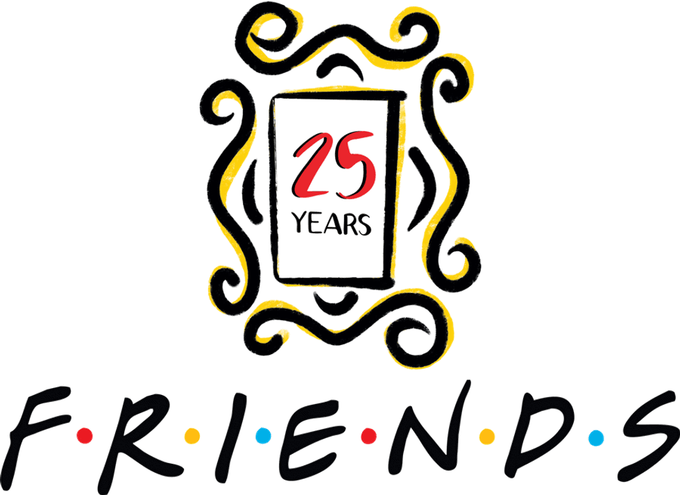 Friends 25th Anniversary Logo