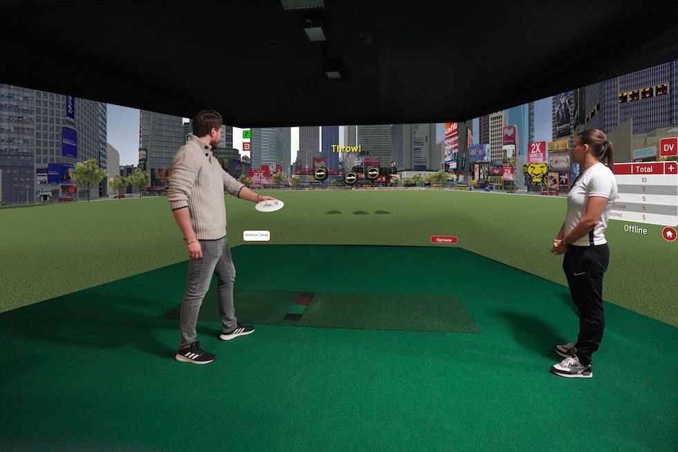 Frisbee Sports Simulator