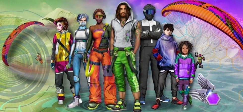 Frontgrid ParadropVR Character line up