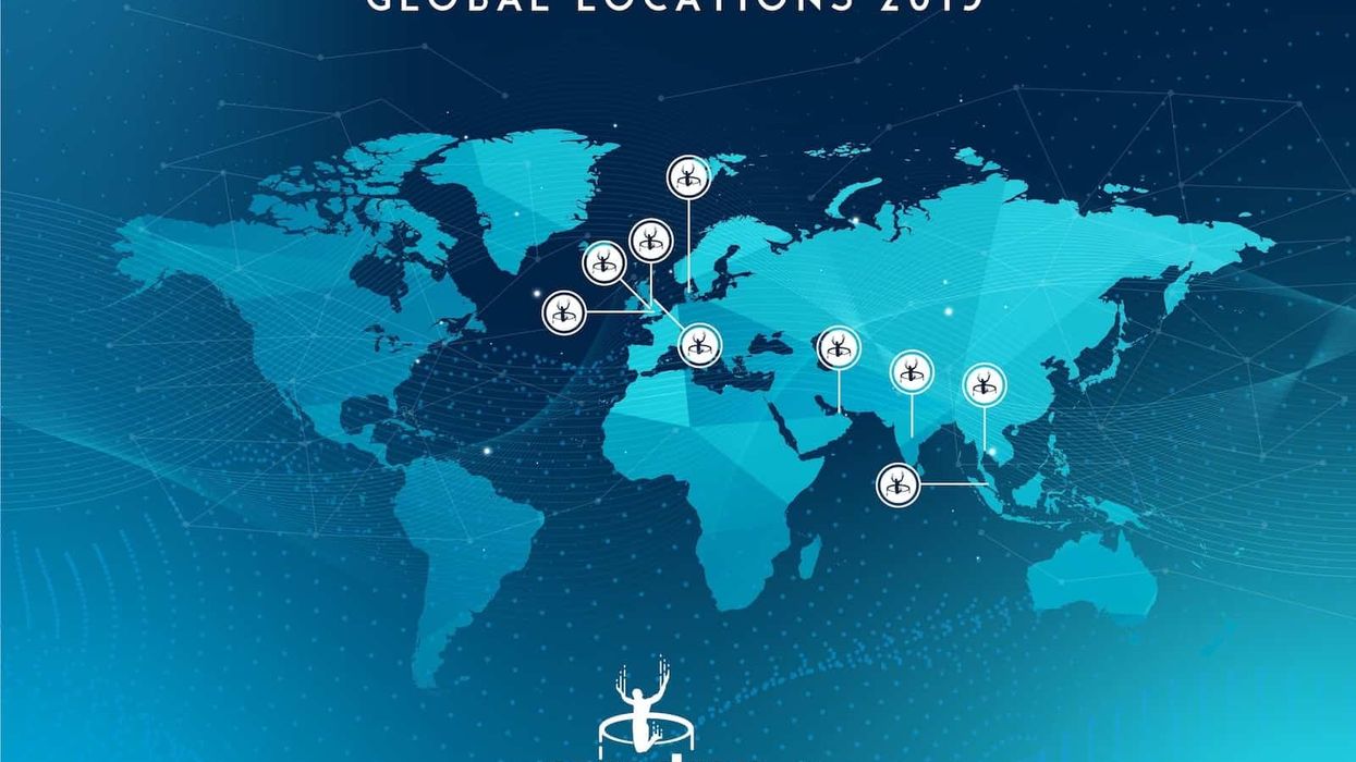 Frontgrid ParadropVR location Map