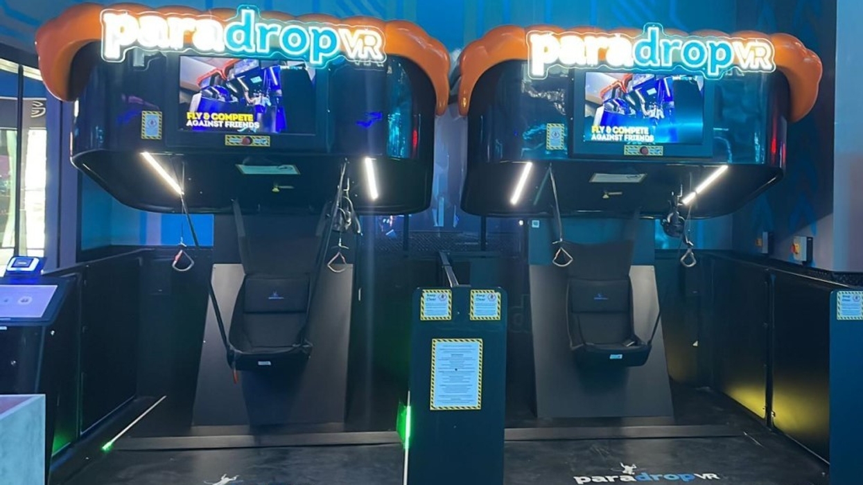 Frontgrid ParadropVR POD at Butlin's