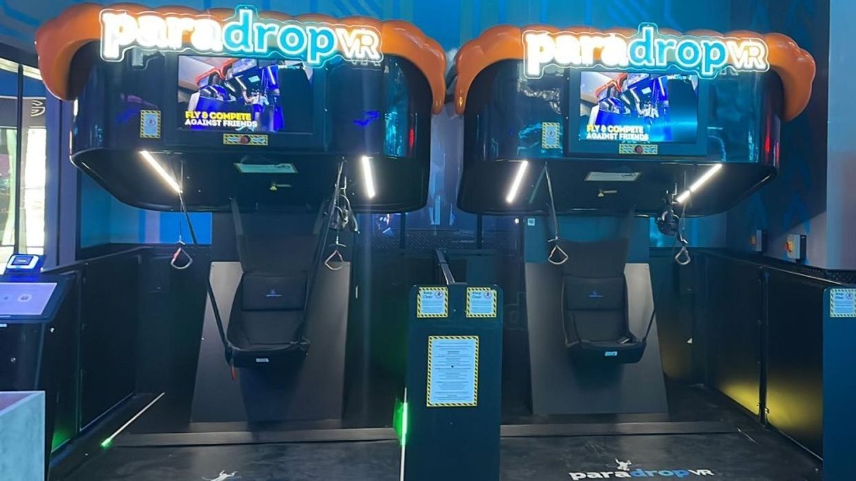 Frontgrid ParadropVR POD at Butlin's