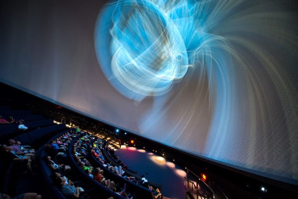 Frost Science planetarium
