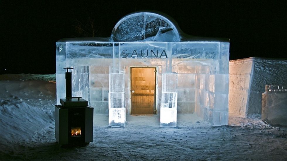 Frozen innovations sauna