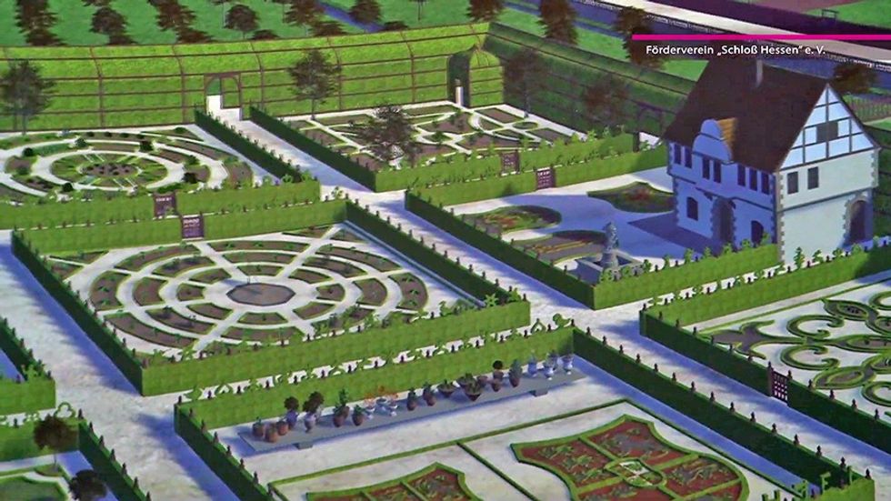 Fuerstlich Braunschweigischer Garten zu Hessem