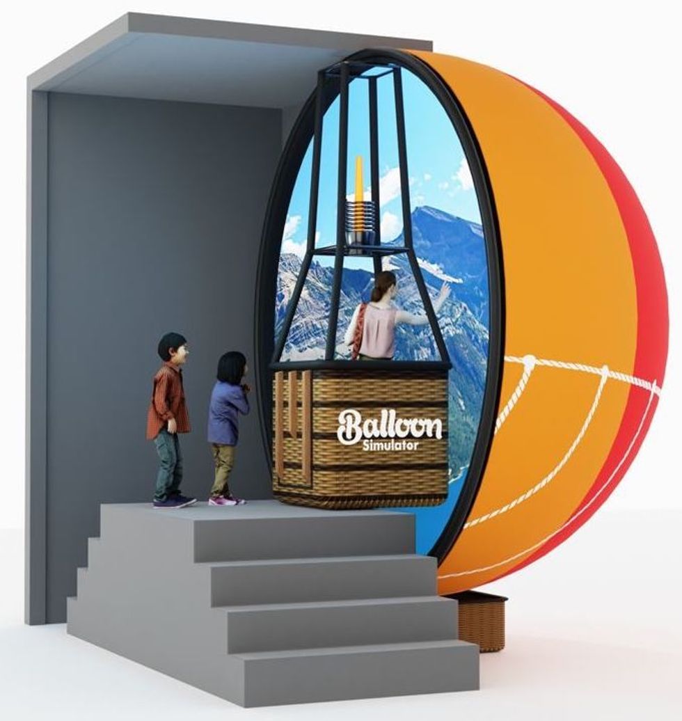 fulldome pro Balloon Simulator