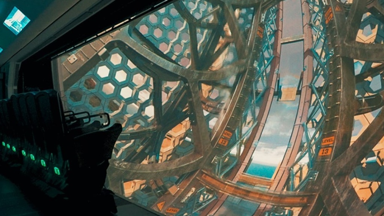 Fulldome.pro Kennedy Space Center Visitor Complex flying theatre