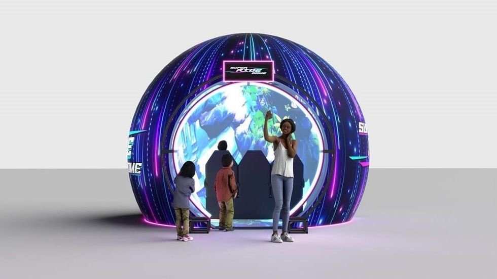 Fulldome.pro presents Super Ride Dome visual