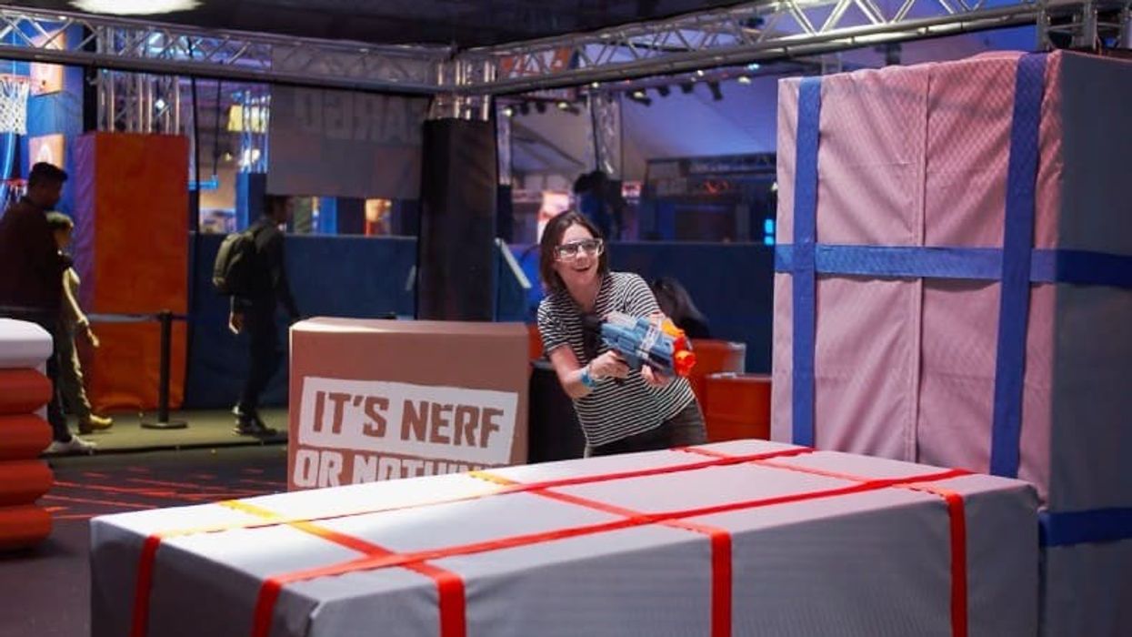 Fun at the NERF Challenge World Tour, with RFID solutions by Connect&GO