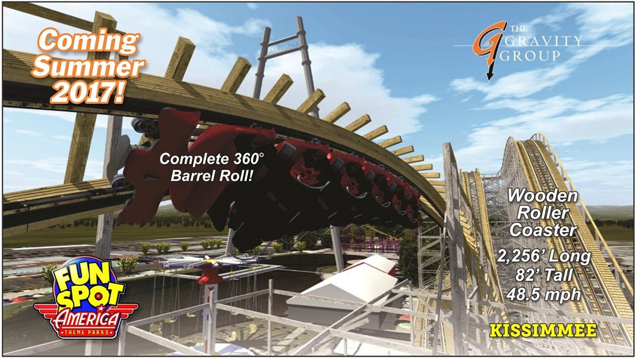 fun spot america wooden coaster