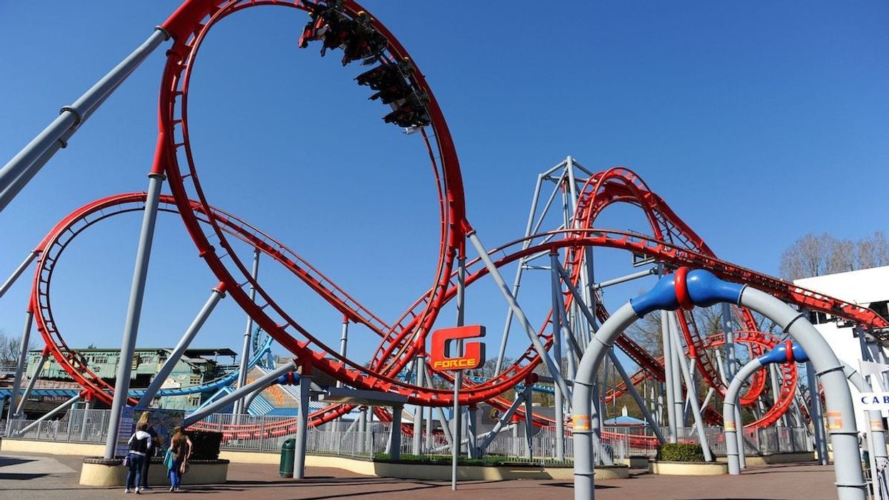 g force roller coaster drayton manor theme park Blooloop