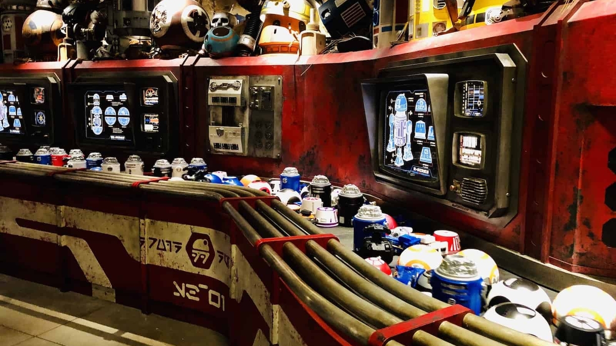 Galaxy's Edge droids at depot