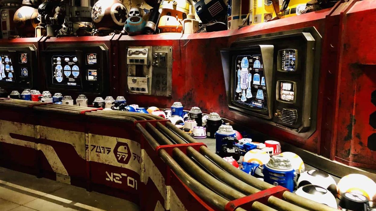 Galaxy's Edge droids at depot