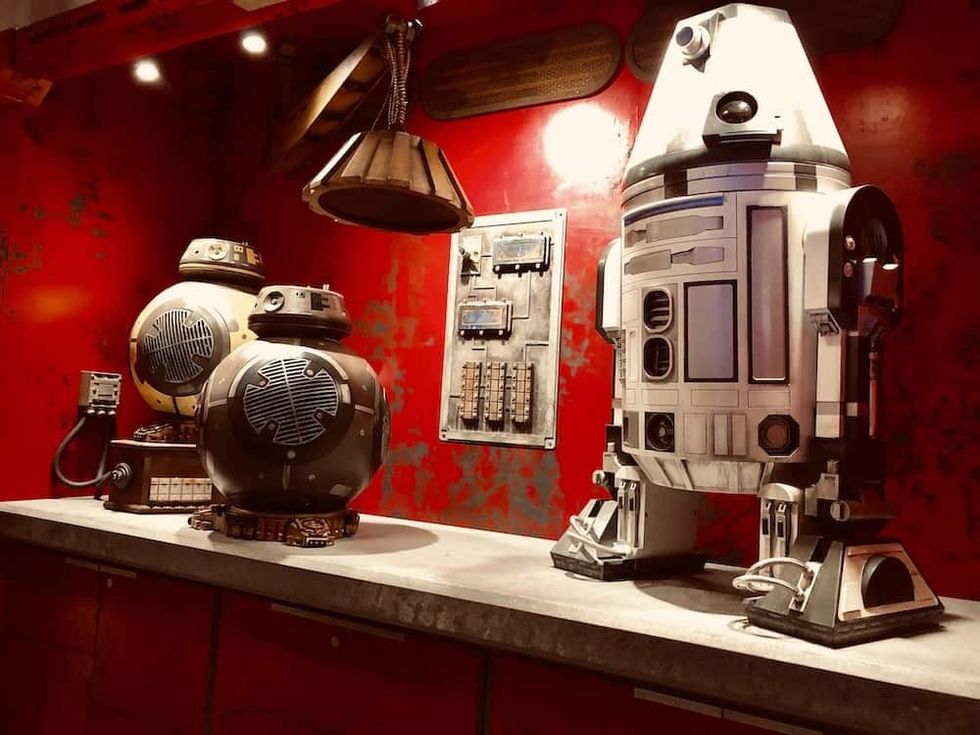 Galaxy's Edge Droids retail experiences