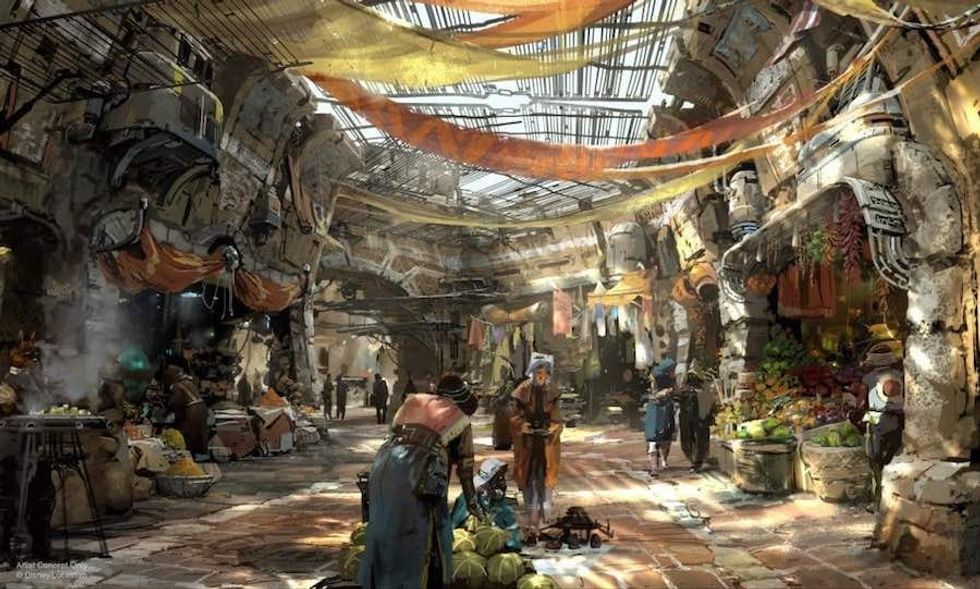 Galaxy's Edge interactive experiences Marketplace cost of Star Wars galaxys edge.