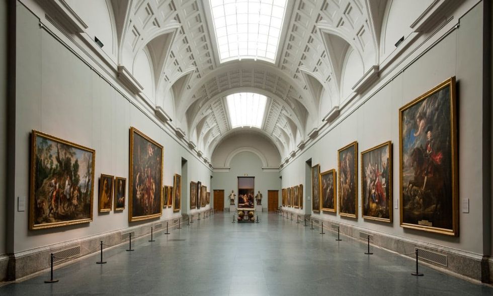 Gallery at the Prado