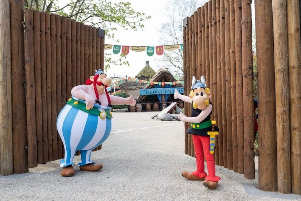 Gallic comic book fun at Parc Astérix Compagnie des Alpes