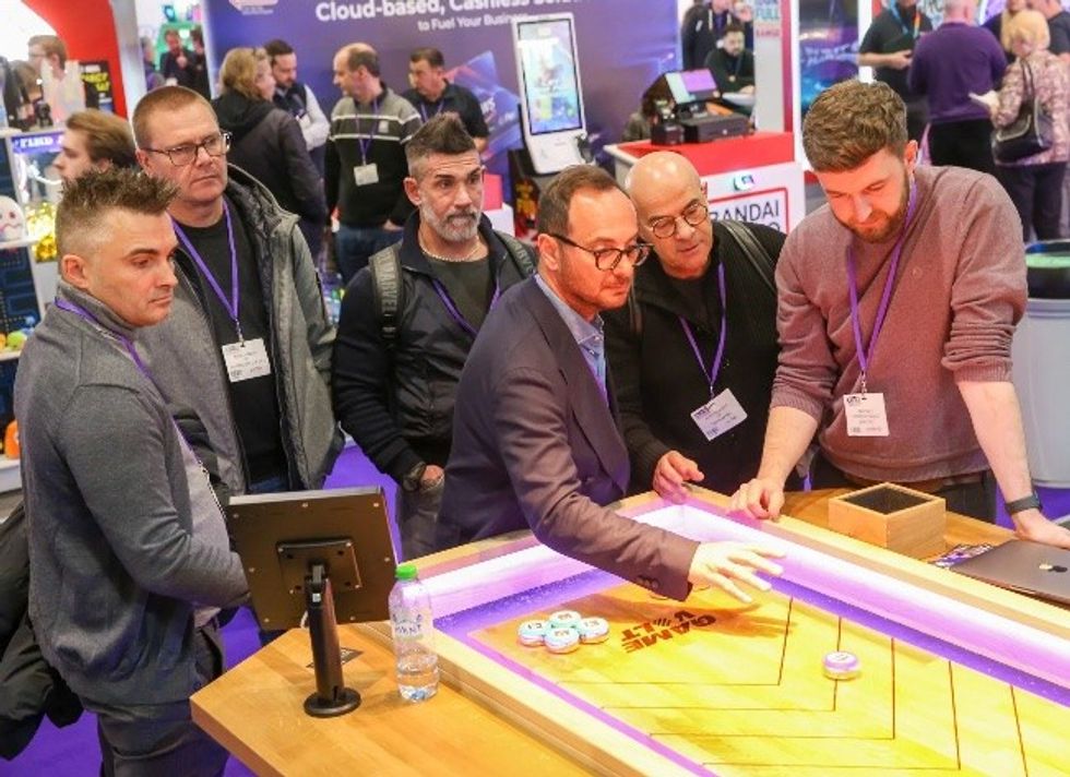 Game Volt demo at EAG show