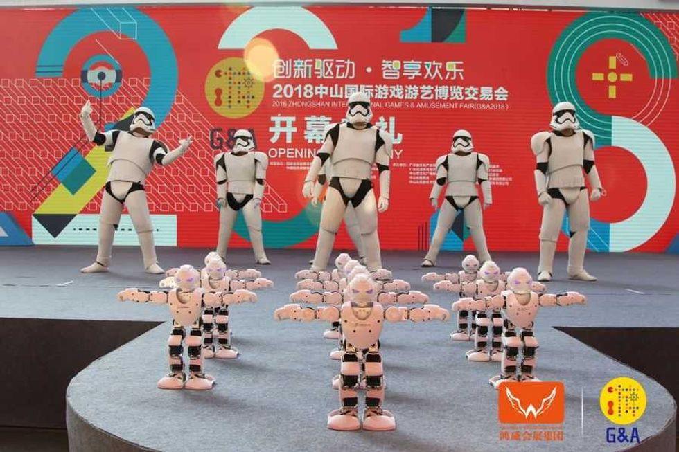 Games and Amusement Fair 2018 Opening Ceremony with Storm Troopers