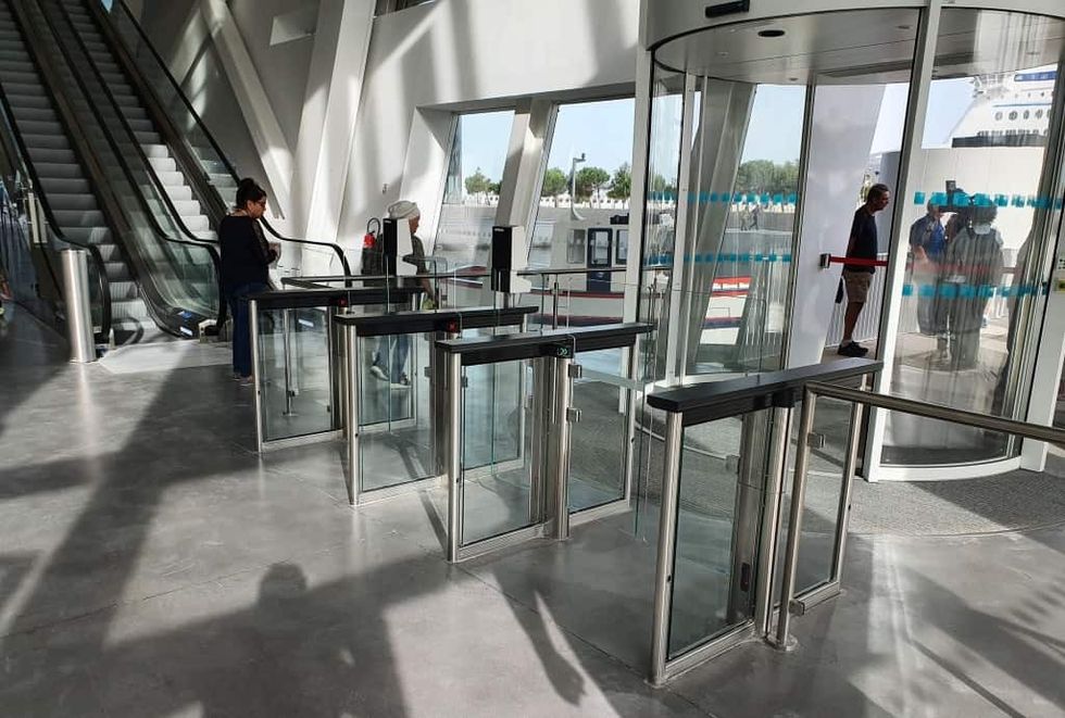 Gantner Ticketing France Cosquer Méditerranée Entry