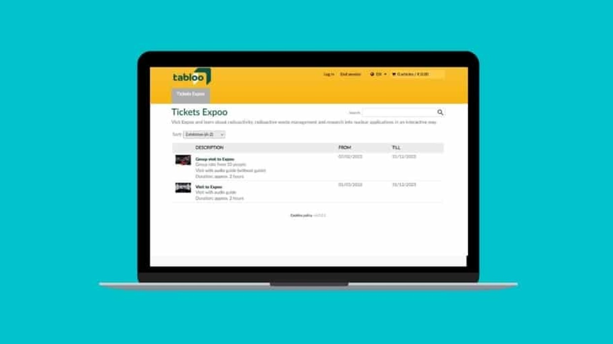 Gantner Ticketing Tabloo