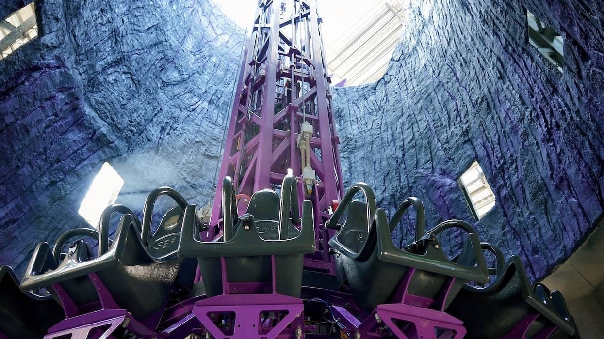 gardaland new drop tower ride