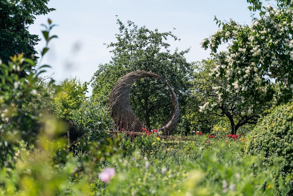 Garden at Shakespeare birthplace