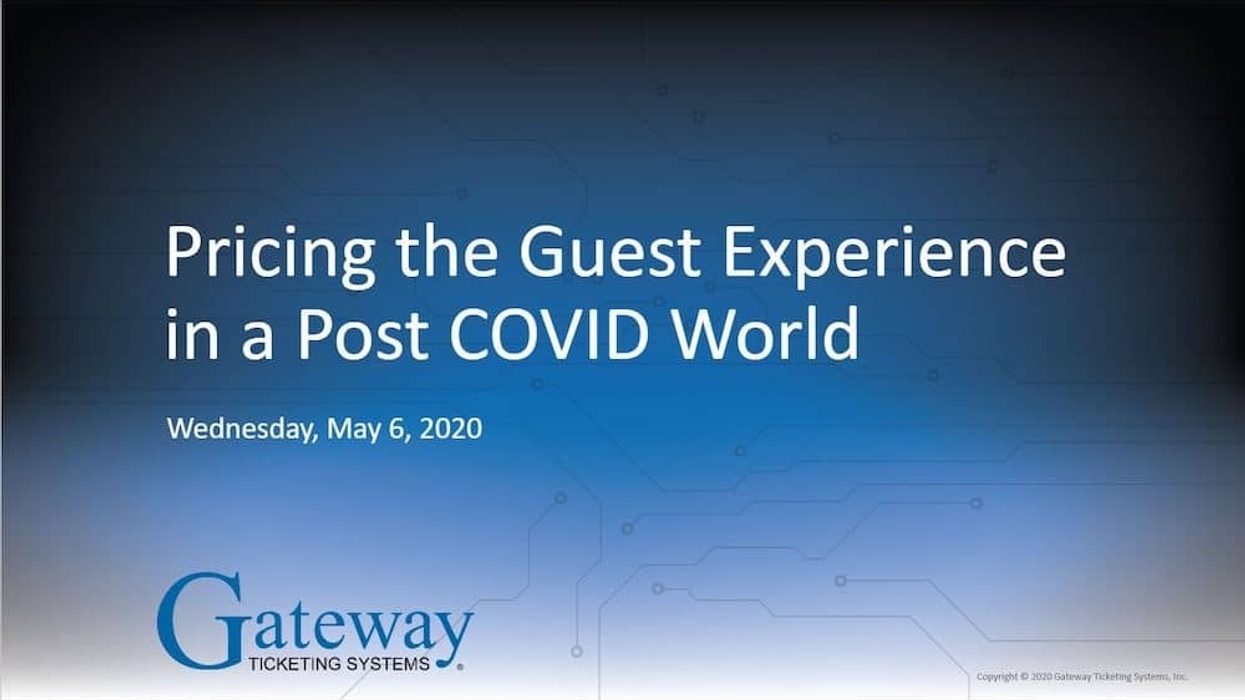 Gateway ticket pricing the guest experience reopening after COVID
