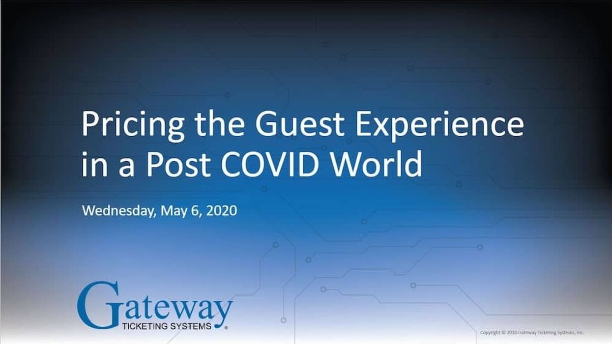 Gateway ticket pricing the guest experience reopening after COVID
