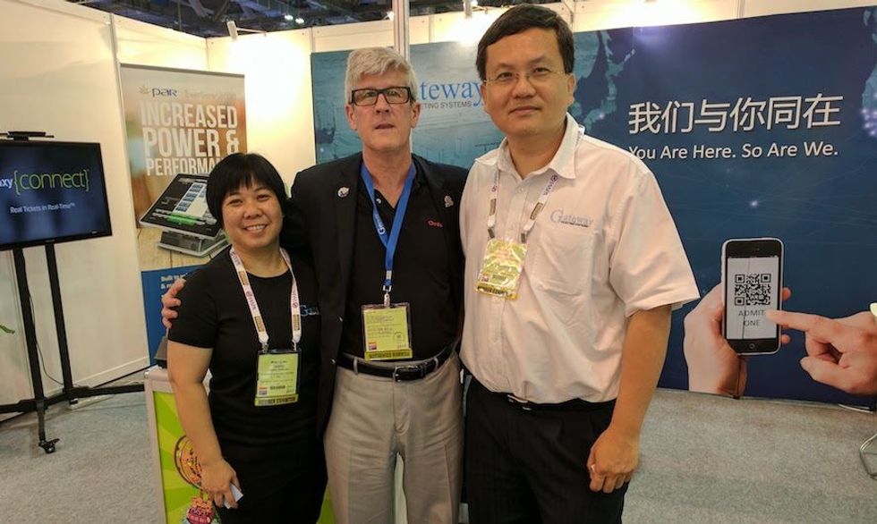 gateway ticketing at aae 2017