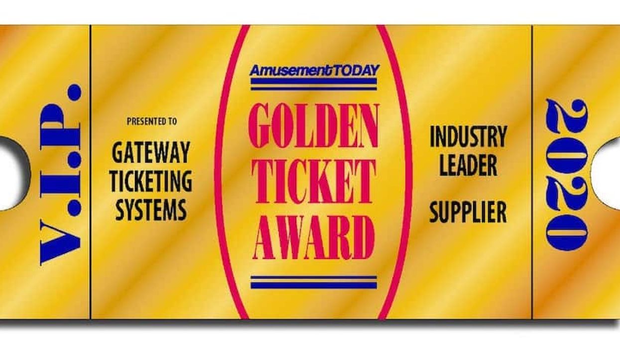 Gateway Ticketing Golden Ticket Award