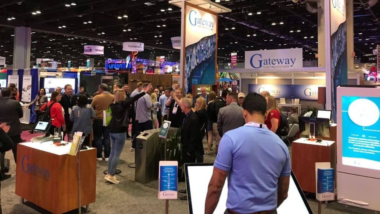 Gateway Ticketing IAAPA Expo Booth