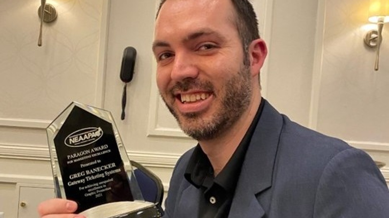 Gateway Ticketing Systems Greg Banecker Paragon Award
