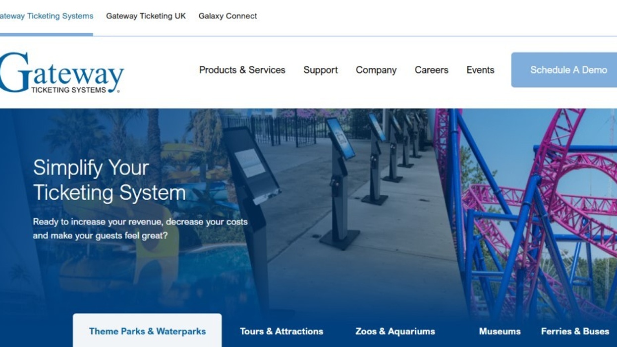 Gateway Ticketing Systems launches new website