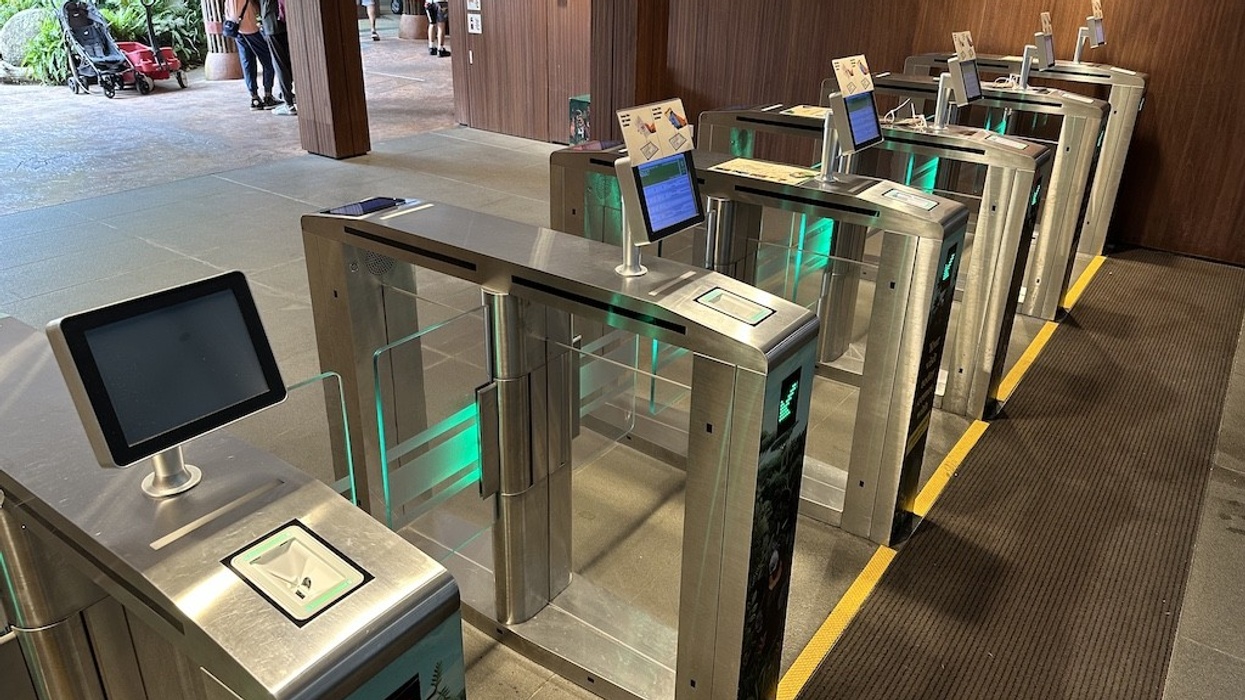 Gateway ticketing turnstiles