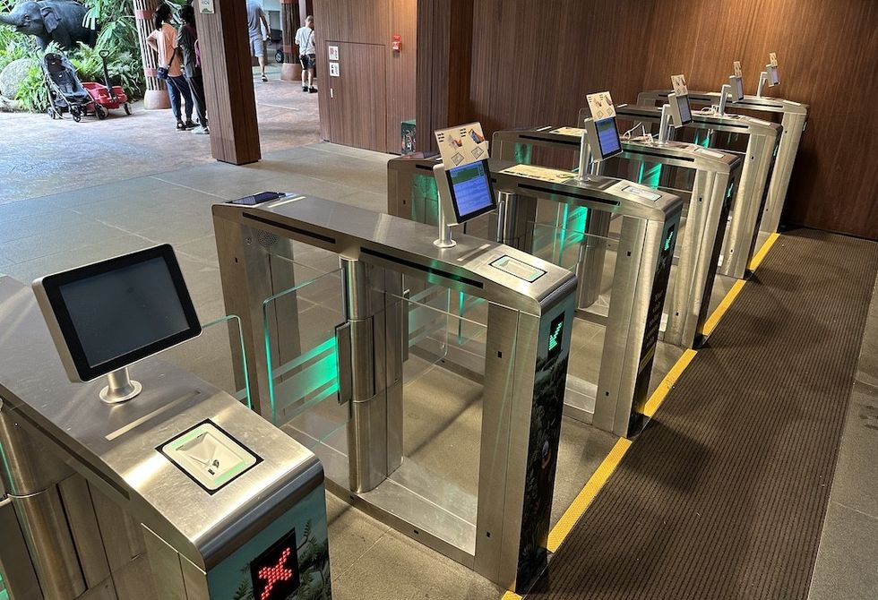 Gateway ticketing turnstiles