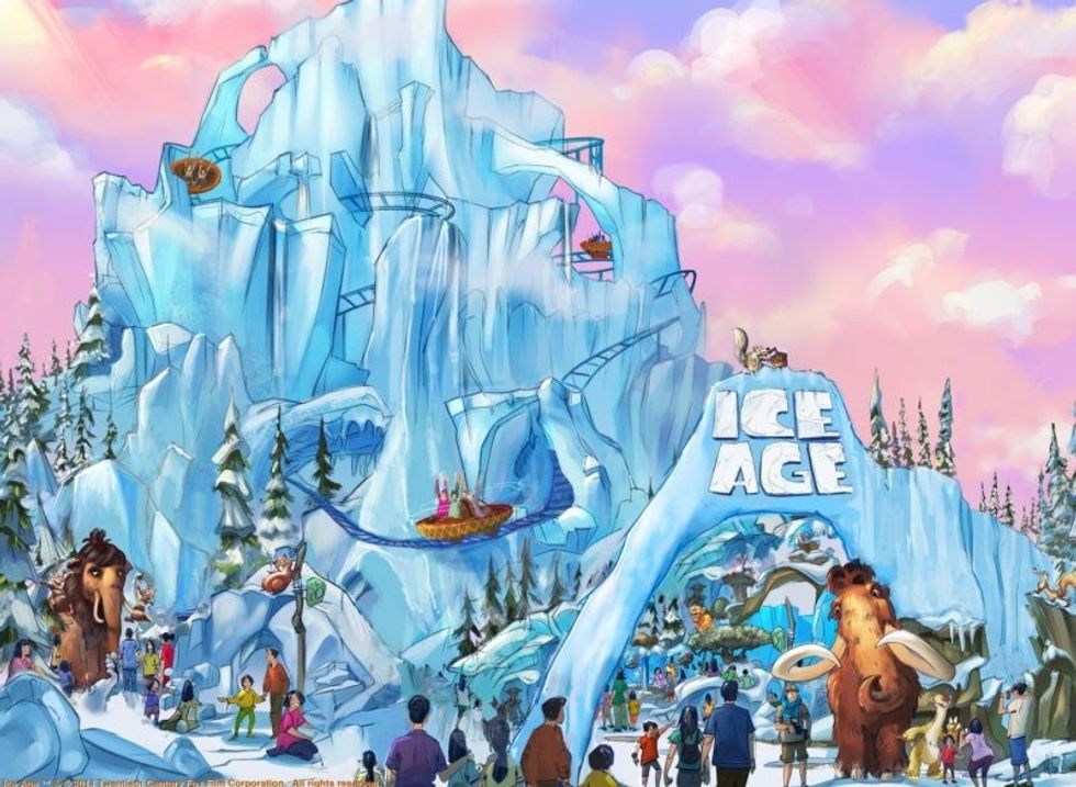genting theme park fox ice age