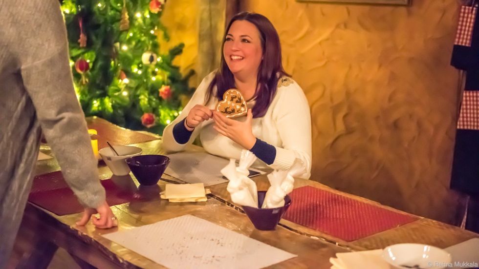 Georgina Povey Mattel at SantaPark