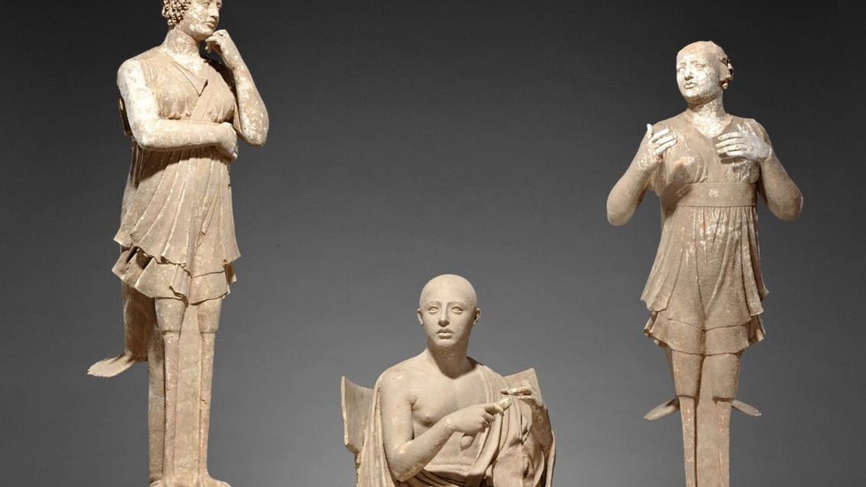 getty museum orpheus sculptures