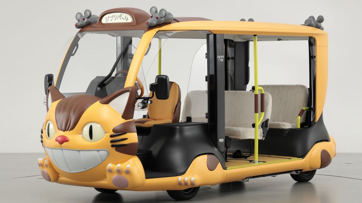ghibli park catbus vehicle