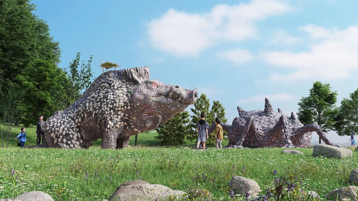 ghibli park mononoke village