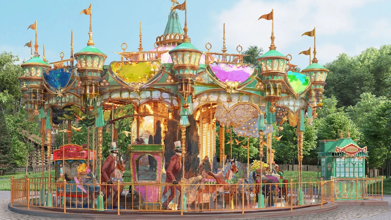 ghibli park valley of witches attraction