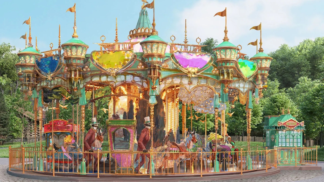 ghibli park valley of witches attraction