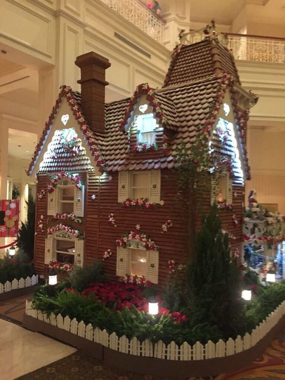 Gingerbread Display at the Grand Floridian Walt Disney World Resort
